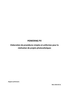 Rapport Préliminaire Base de Discussion 010415.pdf