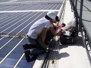 Installation of PV system Solar Stadium Pituaçu - Salvador da Bahia (Brazil)