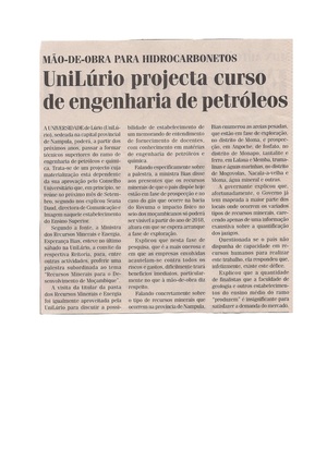 PT-Mao-de-obra para Hidrocarbonetos-Unilurio projecta curso de engenharia de petroleos-Jornal Noticias.pdf