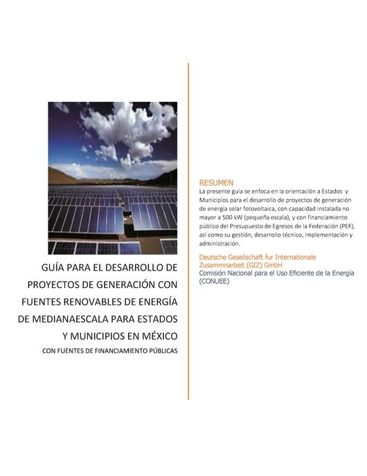 Inventario nacional de energías renovables pdf