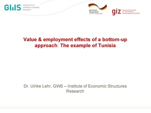 Value & Employment Effects of a bottom-up Approach - The Example of Tunisia.pdf
