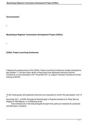 PT-Mozambique Regional Transmission Development Project (CESUL)-Electricidade de Mocambique.pdf