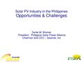 Solar PV Industry in the Philippines.pdf