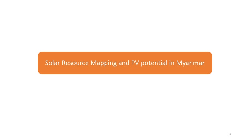 File:Solar Resource Mapping and PV potential in Myanmar.pdf