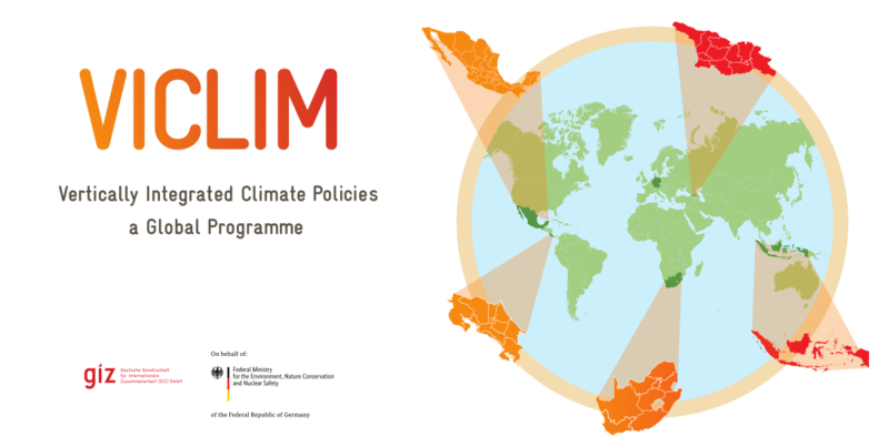 Click on the countries for more information on the respective VICLIM projects.