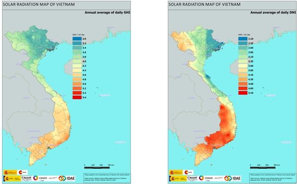 Vietnam Solar Irradiation Map 2015.jpg