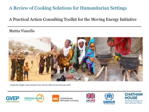 A Review of Cooking Solutions for Humanitarian Settings