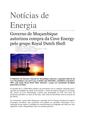 PT-Governo de Mocambique autorizou compra da Cove Energy pelo grupo Royal Dutch Shell-Aunorius Andrews.pdf