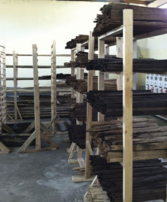 Bamboo Material in Storage