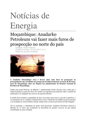 PT-Mocambique-Anadarko Petroleum vai fazer mais furos de prospeccao no norte do pais-Aunorius Andrews.pdf