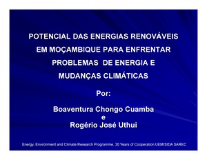 PT-Potencial das Energias Renovaveis em Mocambique para enfrentar problemas de Energia e Mudancas climáticas-Boaventura Chongo Cuamba; et. al..pdf