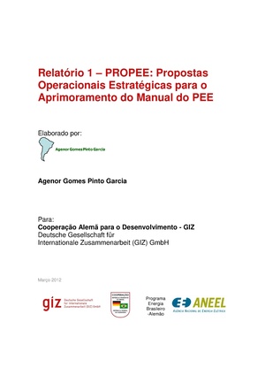 PROPEE Propostas Estratégicas e Operacionais para o Aprimoramento do Manual do PEE (2012).pdf