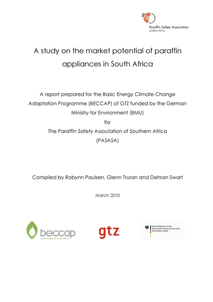 File:A Study on the Market Potential of Paraffin Appliances in South Africa.pdf