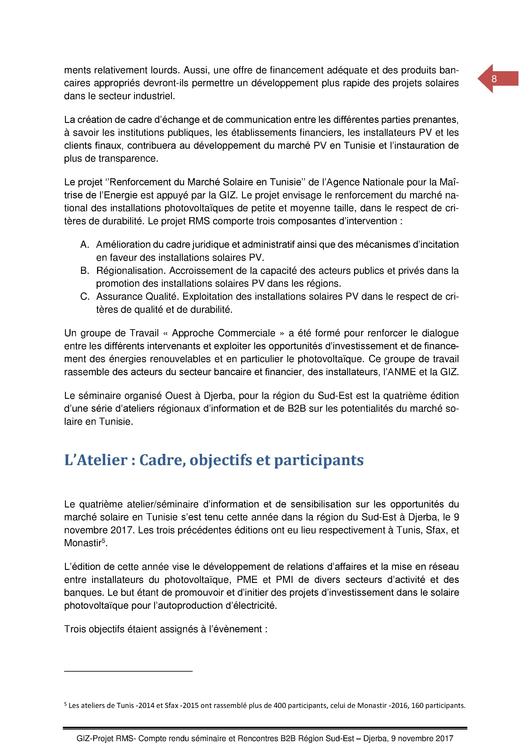 File Rapport De L Atelier B2b Djerba Pdf Energypedia Info