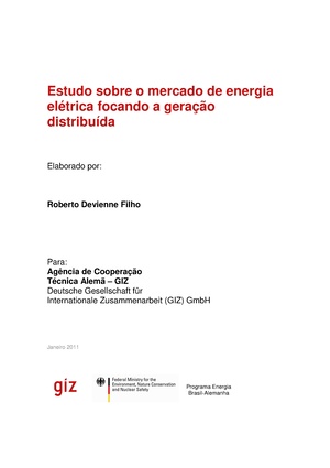 Mercado de energia elétrica no Brasil focando na Geração Distribuída.pdf