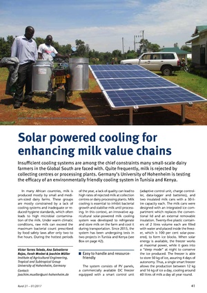 Solar powered cooling for enhancing milk value chains - Rural 21.pdf