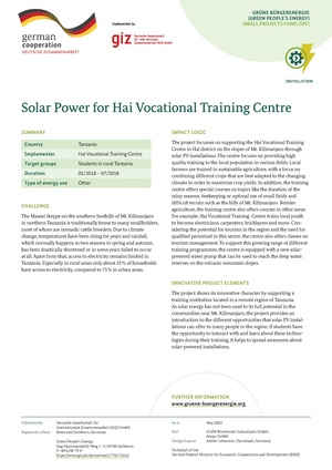 GBE-SPF Hai Vocational Training Centre Projectfactsheet.pdf