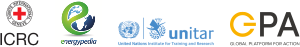 UNITAR ICRC Energypedia logos.svg