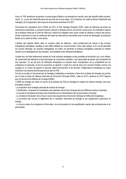 File:Plan Actions National d’Efficacité Energétique (PANEE) Senegal 2015.pdf