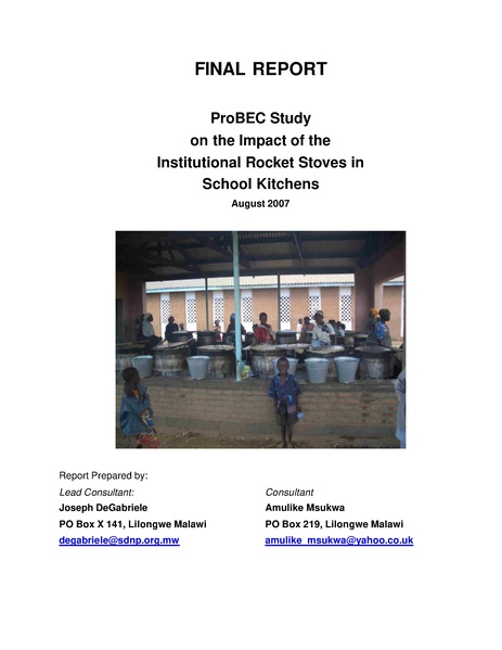 File:ProBEC Study on the Impact of the Institutional Rocket Stoves in School Kitchens.pdf