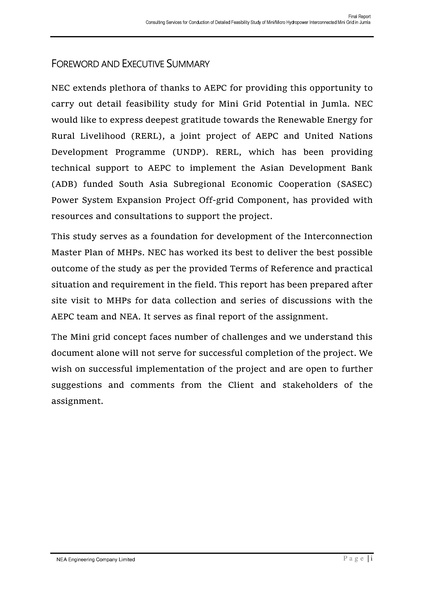 File:009 Detailed Feasibility Study of MiniMicro Hydropower Interconnected Mini Grid in Jumla .pdf