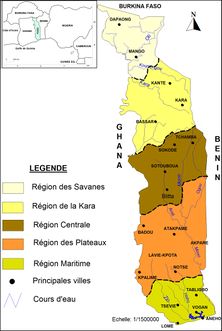Togo: Country and Region