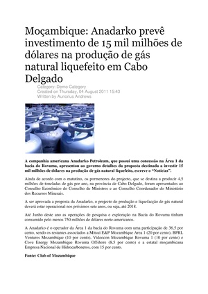 PT-Moçambique-Anadarko prevê investimentos de 15 mil milhoes de dolares na producao de gás natural liquefeito em Cabo Delgado-Aunorius Andrews.pdf