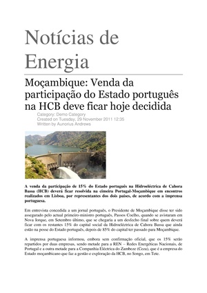 PT-Mocambique-Venda de participacao do estado portugues na HCB deve ficar hoje decidida-Aunorius Andrews.pdf