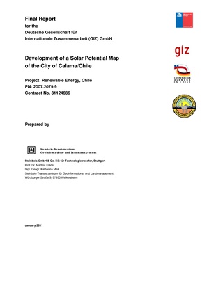 Development of a Solar Potential Map of the City of Calama.pdf
