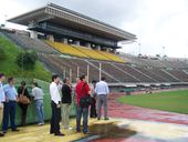 Visitation of Pituaçu stadium - Salvador da Bahia (Brazil)
