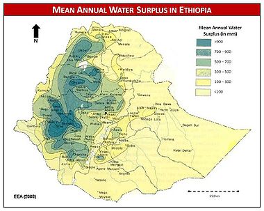 Mean Annual Water Surplus in Ethiopia.jpg