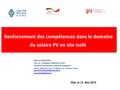 Activités.Formation Renforcement des compétences en Solaire PV en Tunisie.13.05.2015.pdf