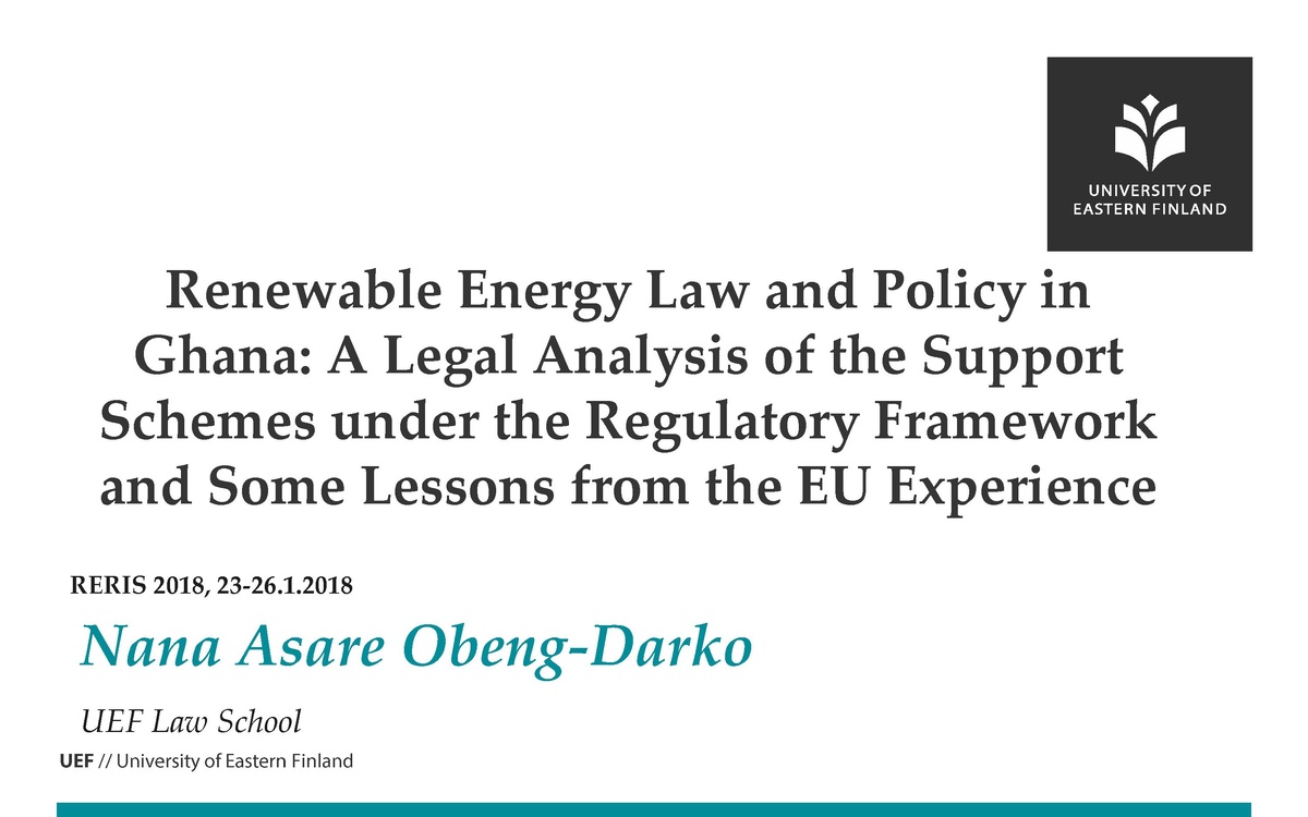 FileRenewable Energy Law and Policy in Ghana A Legal Analysis of the Support Schemes under