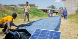 Installation of a solar dryer at one of the beneficiary cooperative premises in Ethiopia.png
