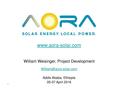 2. Mr William Weisinger - Solar Ethiopia, biogas hybrid.pdf