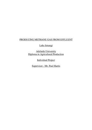 Producing Methane Gas from Effluent.pdf