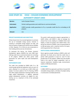 Chile - Chilean Economic Development Authority credit lines.pdf