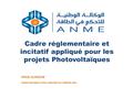 Cadre Réglementaire et Incitatif des Projets PV Raccordés Au Réseau STEG.pdf