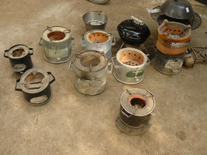 prototypes and experimental stoves at the Kitengela JIko Muesum