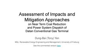 Assessment of Impacts and Mitigation Approaches on Near Term Coal Reduction and Power System Dispatch of Datan Conventional Gas Terminal.pdf