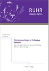 The Intensive Margin of Technology Adoption - Experimental Evidence on Improved Cooking Stoves in Rural Senegal