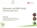 Netzwerk und Wiki-Portal Powering Agriculture.pdf