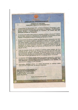 PT-Anuncio de Concurso - Concurso Público Nr. 207-dia-BGT-2011-Electricidade de Mocambique.pdf
