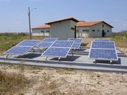 Small scale solar power plant