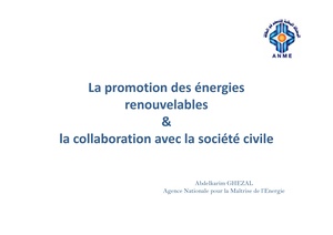 La promotion des énergies renouvelables & la collaboration avec la société civile.pdf