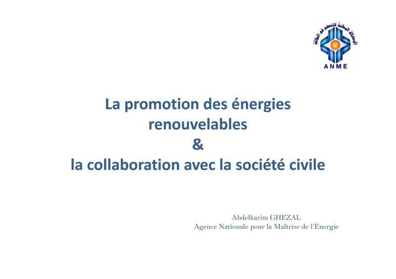 File:La promotion des énergies renouvelables & la collaboration avec la société civile.pdf