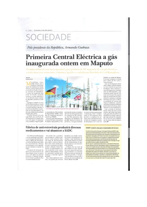 PT-Primeira Central Electrica a gas inaugurada ontem em Maputo-Jornal O Pais.pdf