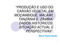PT-Producao e Uso do carvao vegetal em Mocambique, Malawi, Tanzania e Zambia ...-Mário Paulo Falcão.pdf