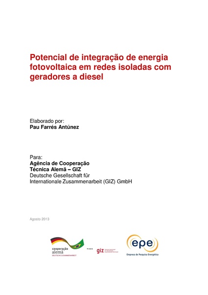 File:Potencial de integração fotovoltaica em redes de geração diesel. Pau Farrés Antúnez.pdf