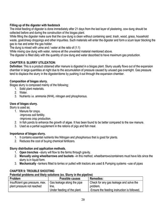 File Kenbim Domestic Biogas Construction Training Kenya 2009 Pdf